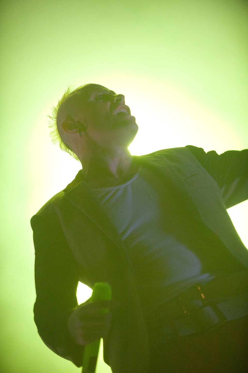 Keith Flint of The Prodigy at Hultsfred, 2011